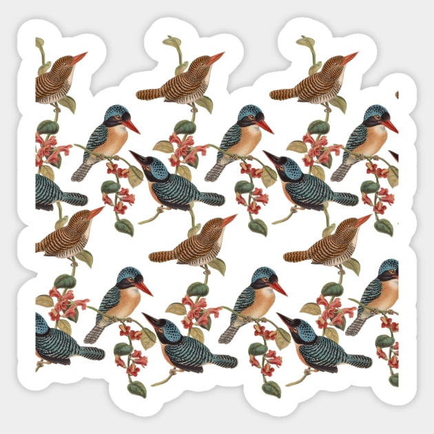 Birds Sticker by JequiPrint